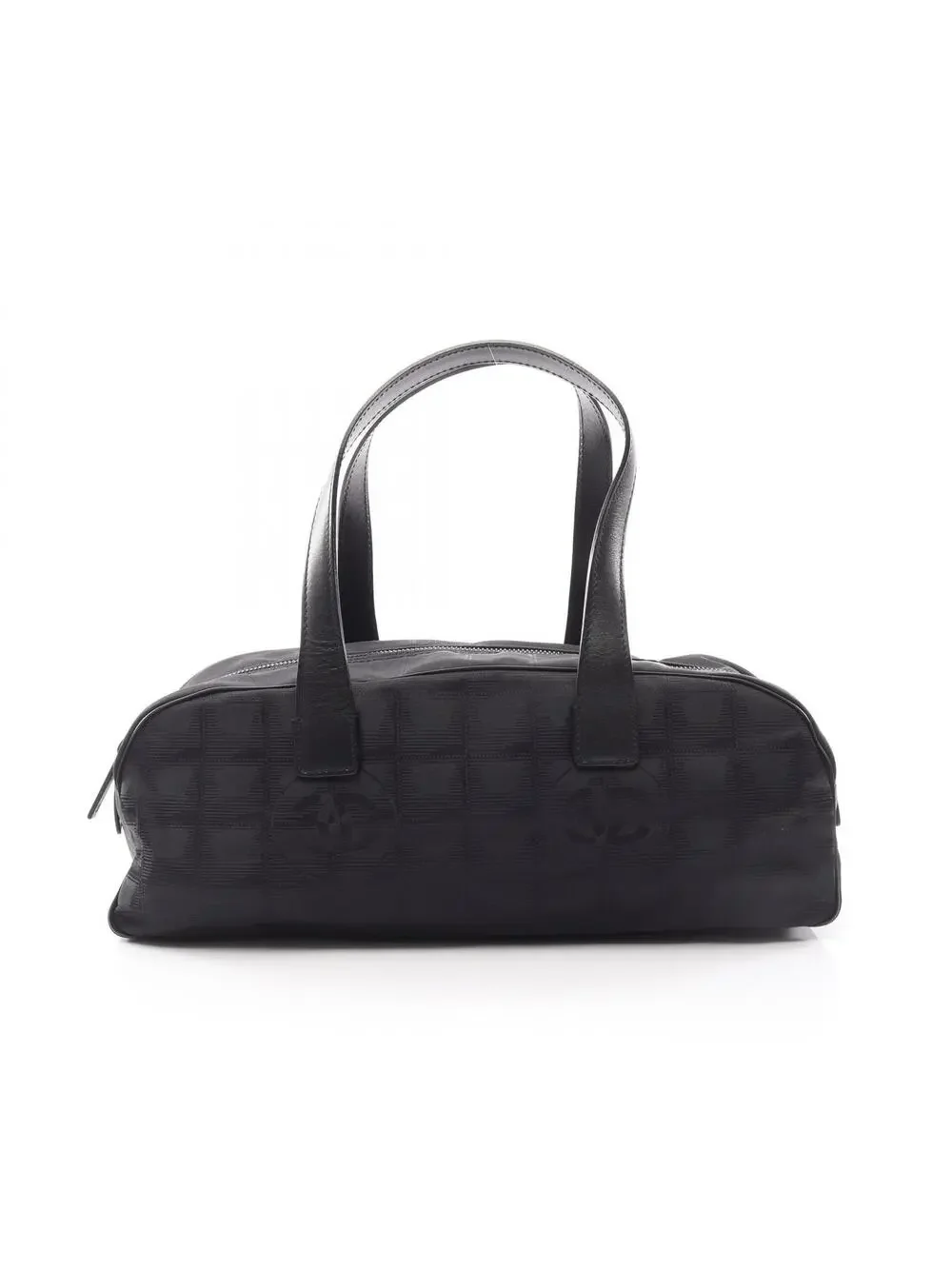 Chanel New Travel Line Handbag Leather #292387C72B